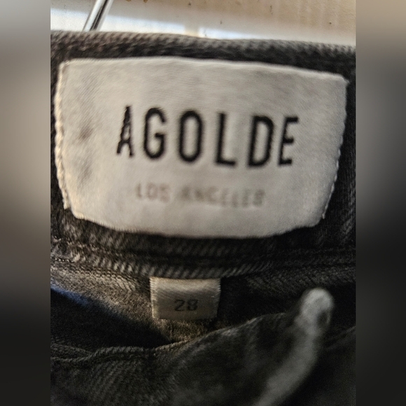 AGOLDE Nico High Rise Slim in Cassette - Picture 4 of 8